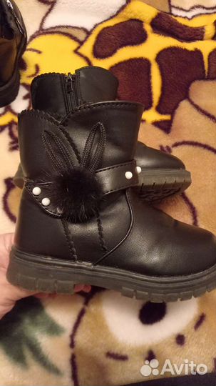 Сапоги детские для девочки 28