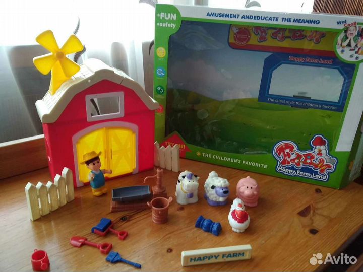 Игрушки ферма животные