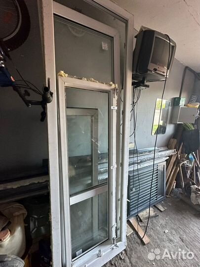 Пластиковые окна и двери пвх бу