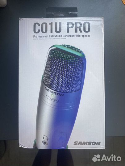 Студийный микрофон samson c01u pro