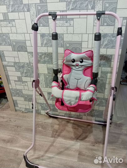 Детская качелька, ходунки