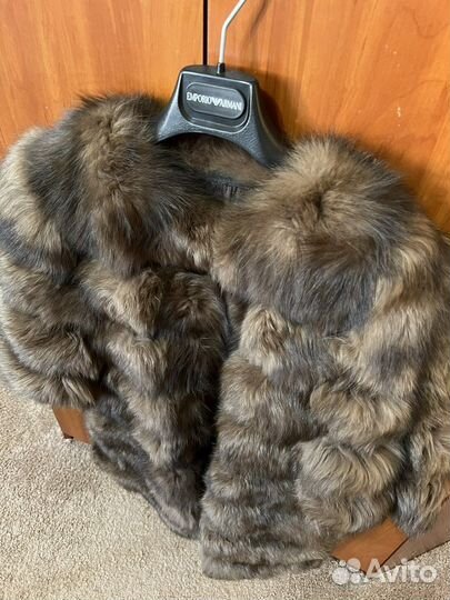 Шуба женская песцовая