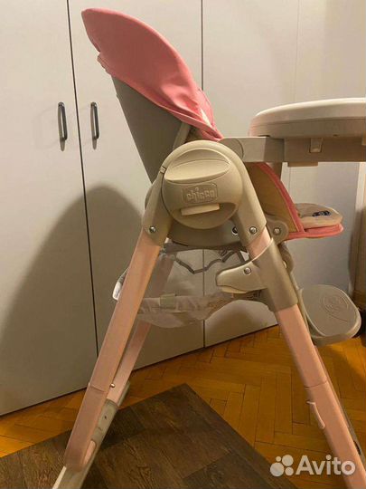 Стульчик для кормления chicco polly magic