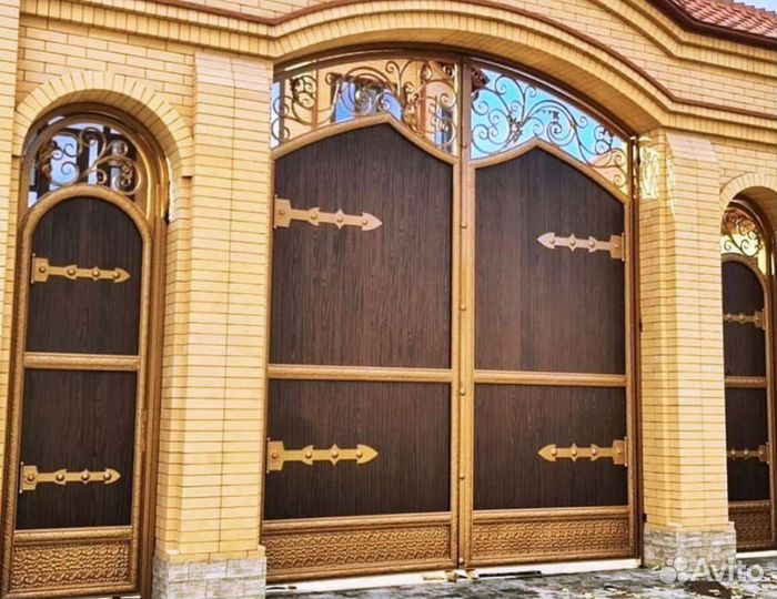 Кованные ворота