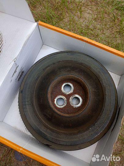 Шкив коленвала ford transit 2.2