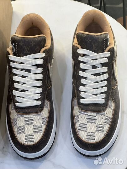 Nike AIR force1 LOW X louis vuitton monogram brown