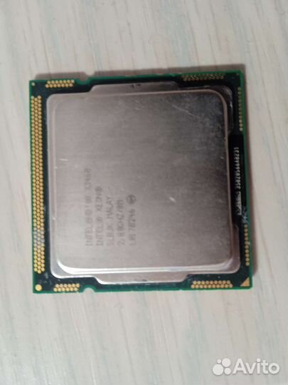 Процессор intel xeon x3460(4ядра 2.8Ghz)