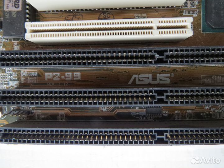 Slot-1 asus P2-99 + Intel Pentium - II