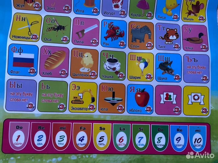Азбука обучающая новая