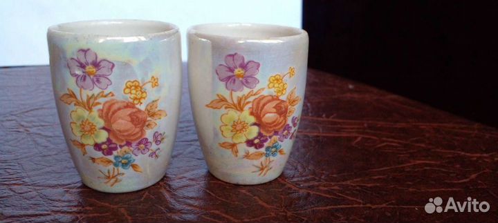 Две рюмки керамика