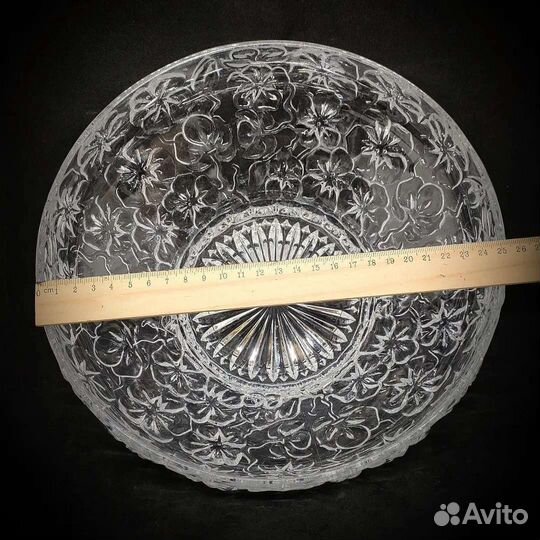 Старое стекло Калининские бокалы фужеры