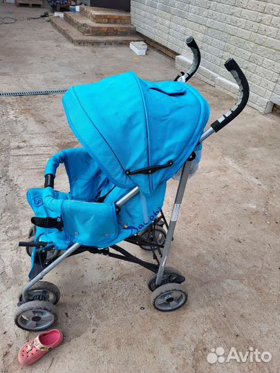 Прогулочная коляска трость бу