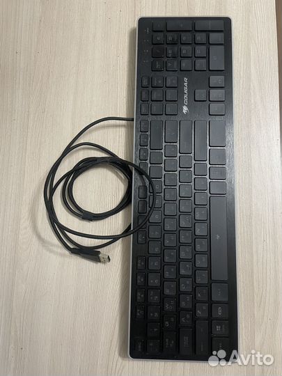 Клавиатура cougar vantar+ коврик для мыши