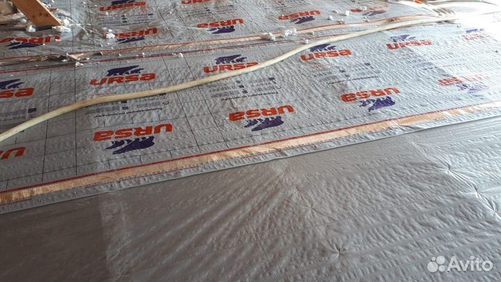 Утепление пеноизолом