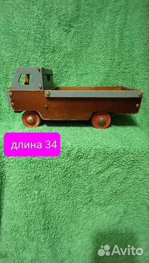 Большой грузовик СССР дерево