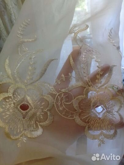 Красивая тюль 4 шт