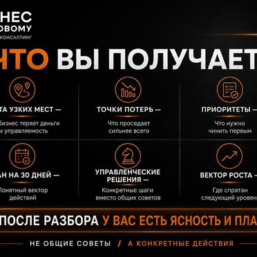 Бизнес консультант по росту прибыли