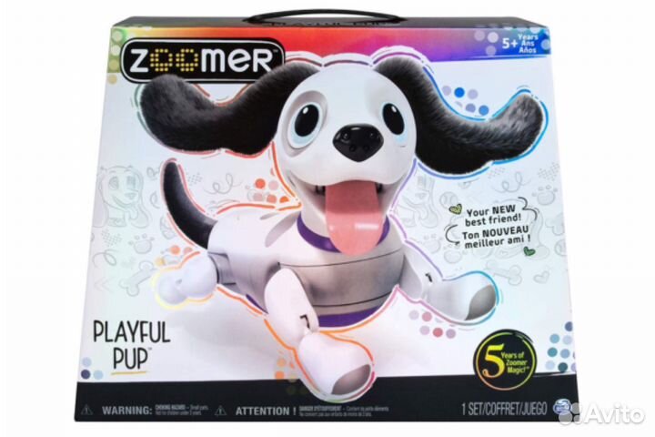 Робот- игривый щенок Zoomer (Spin Master)