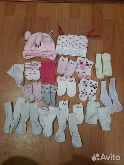 Вещи пакетом на девочку до года