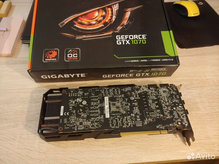 Видеокарта gtx 1070 8gb