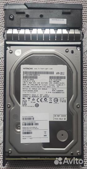 HDD NetApp 3TB SATA 7.2K 3.5 108-00255 X308A-R5