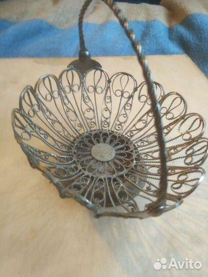 Винтажная конфетница ный