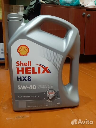 Масло моторное 5w40 Shell