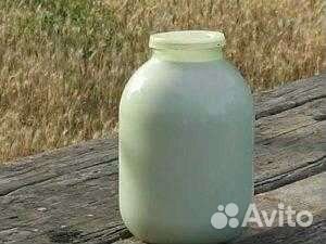 Молоко коровье домашнее