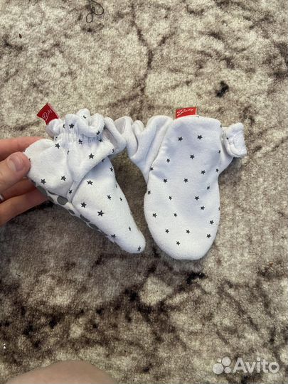 Пинетки для девочки, теплые пинетки на осень-зиму