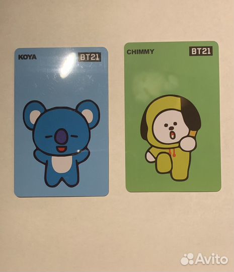 Карточки бтс