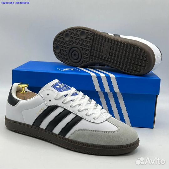 Кроссовки Adidas Samba (лучшее качество) (Арт.6487