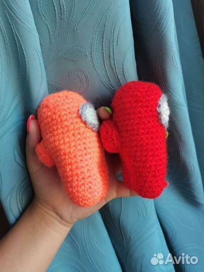 Вязаные игрушки амонг ас