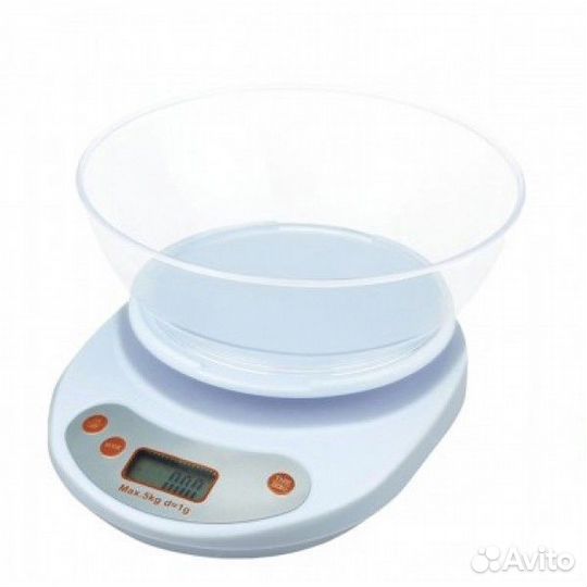 Электронные кухонные весы с чашей