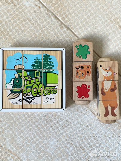 Развивающие детские игрушки пакетом