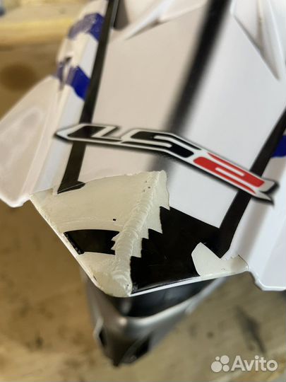 Шлем кроссовый Ls