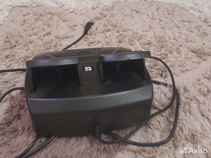 Игровой руль с педалями defender LE