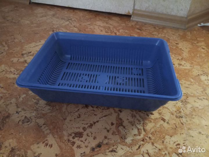 Лоток для кошек высокий бу