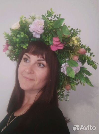 Венок-корона для мероприятий и фотосессий