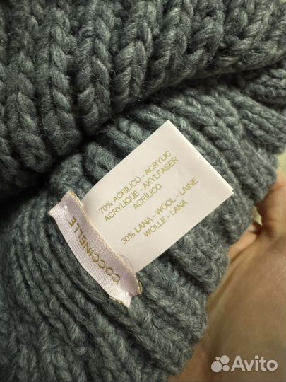 Новая теплая шапка coctinelle Италия