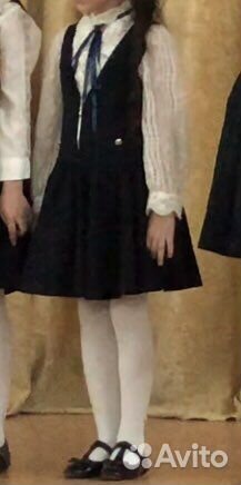 Школьный сарафан для девочки 122