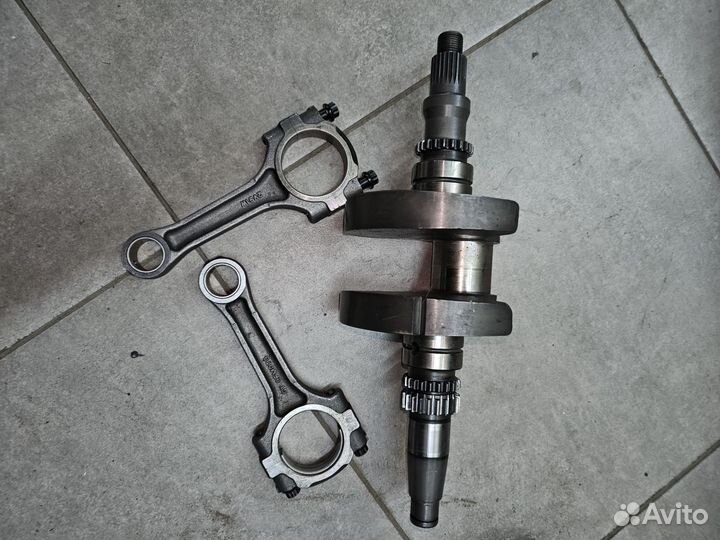 Коленвал и шатуны CF moto X8 под восстановление