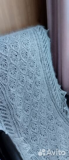 Пуховые шарфики