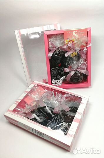 Подарок с чаем и орешками. Презент