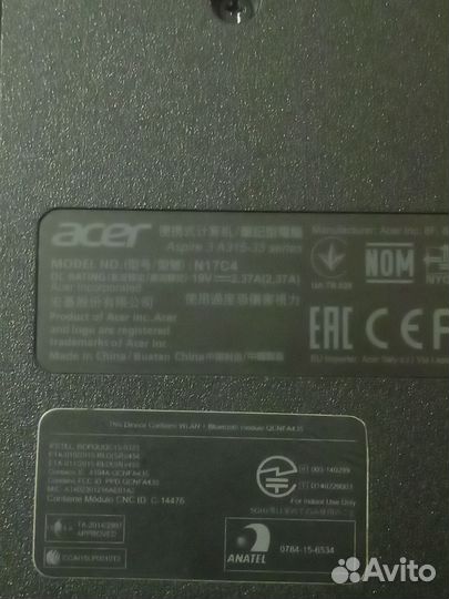 Acer aspire 3 a315 33