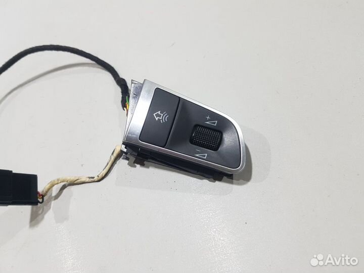 Комплект рулевых кнопок с хромом ауди а8 audi s8