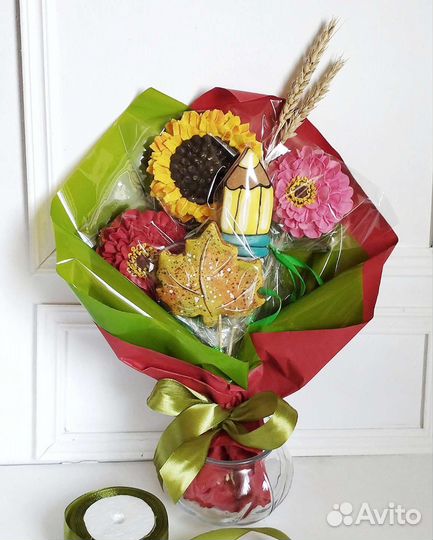 Букет из пряников к 1 сентября