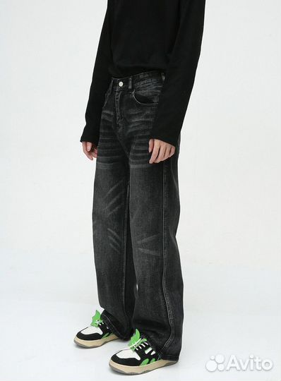 Широкие Джинсы Washed Up Jaded London type