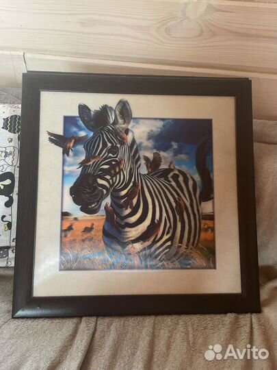 Картины интерьерные 3D в рамках