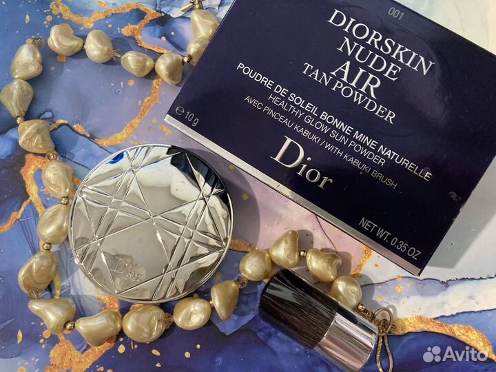 Dior Nude Air / Forever пудра и тени Диор