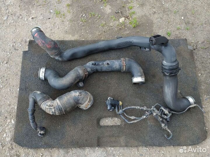 Патрубки турбины skoda superb 2008 года 2 л TDI